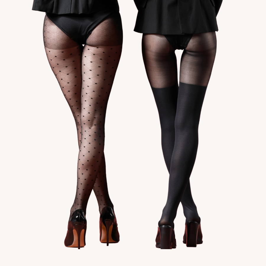 Collant jarretière