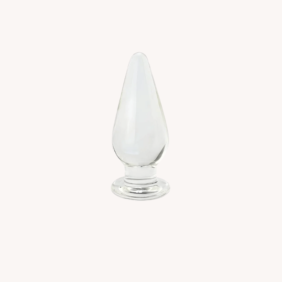 Plug anal en verre