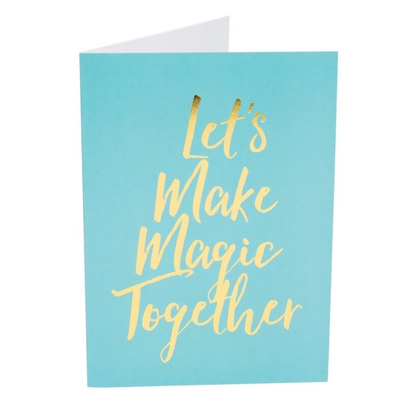 Naughty note: let's make magic together