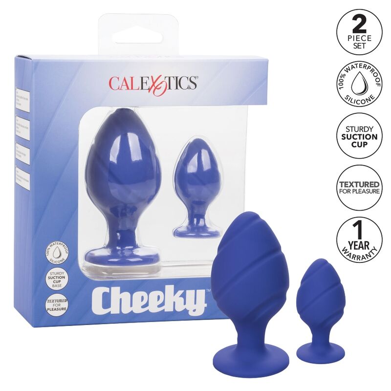 Purple cheeky cap