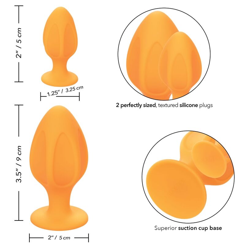 Orange cheeky cap