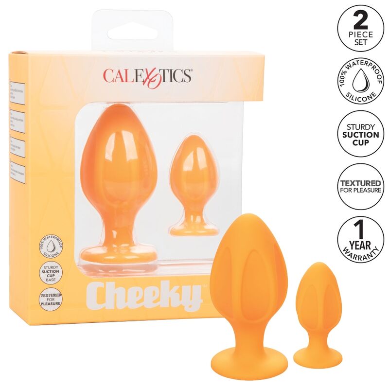 Orange cheeky cap