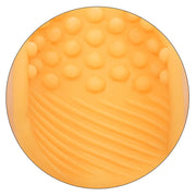 Orange pearl grip masturbator