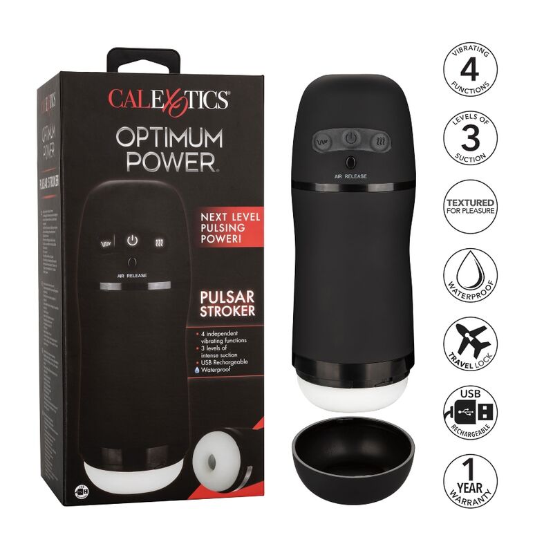 Optimum power stroker vibration and suction functions