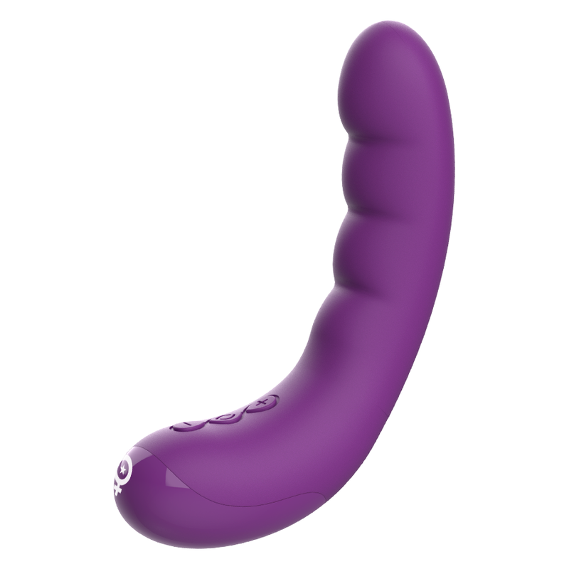 Rewocurvy rechargeable flexible vibrator