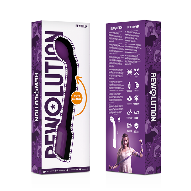 Rewoflex Flexible G-Spot Stimulator Vibrator