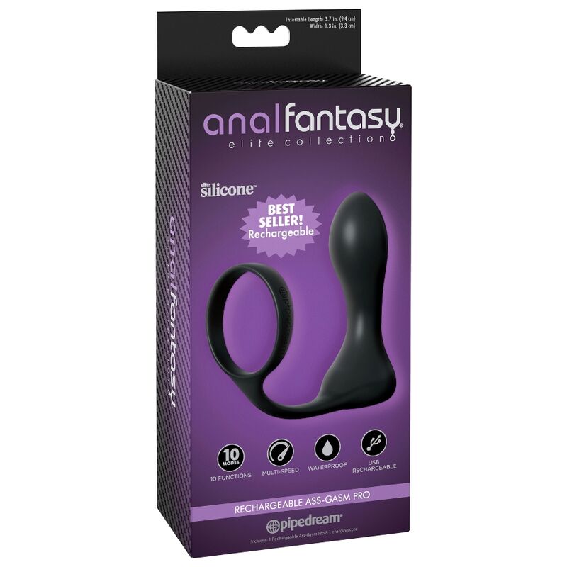 Rechargeable Ass-Gasm Pro