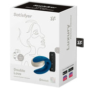 Double Love Luxury Partner Vibrator Blue