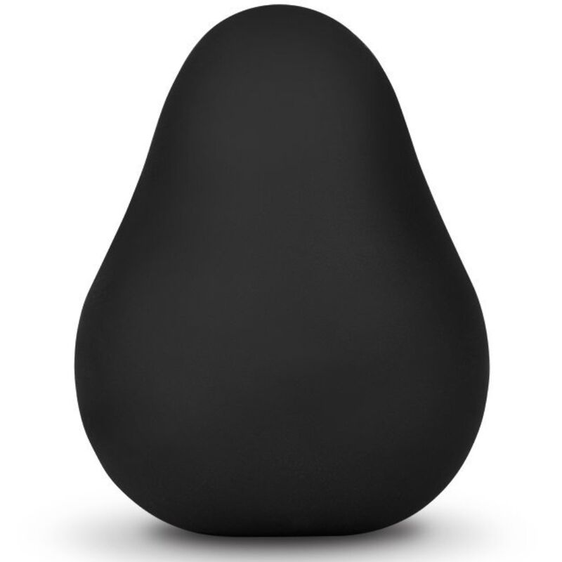 Black Reusable Textured Masturbator Egg