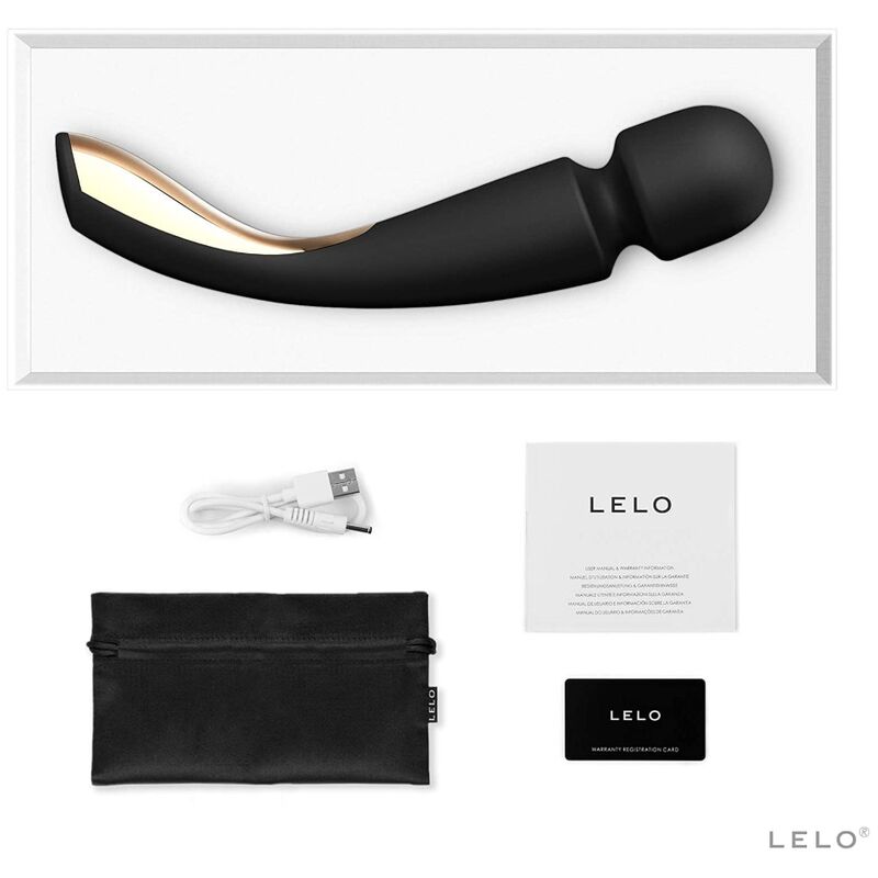 Smart medium wand 2 massager black