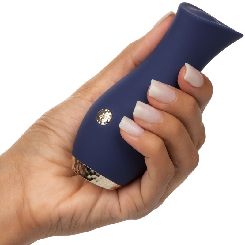 Chic blue tulip massager