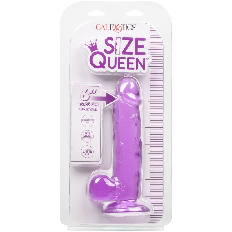 Queen size purple dildo 15.3 cm