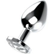 Anal plug with crystal l