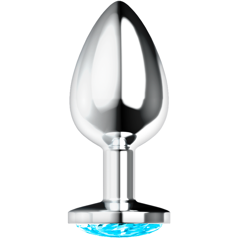 Anal plug with crystal l