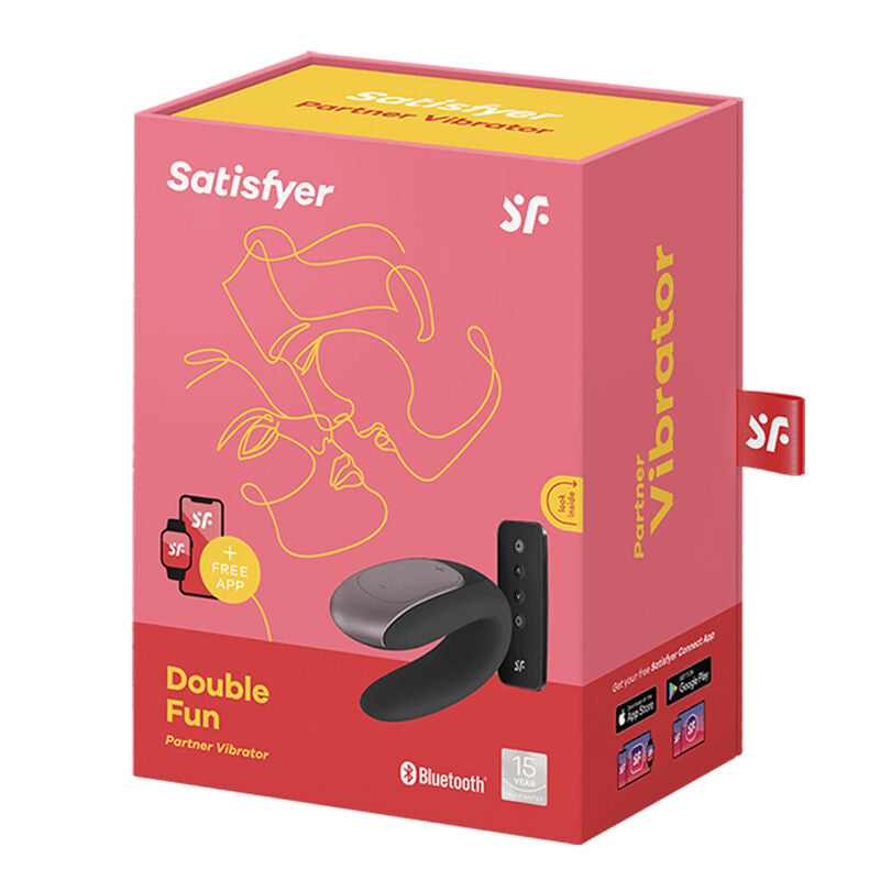 Black Double Fun Partner Vibrator
