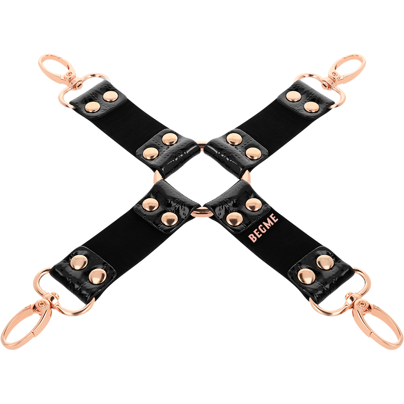 Black edition vegan leather tie