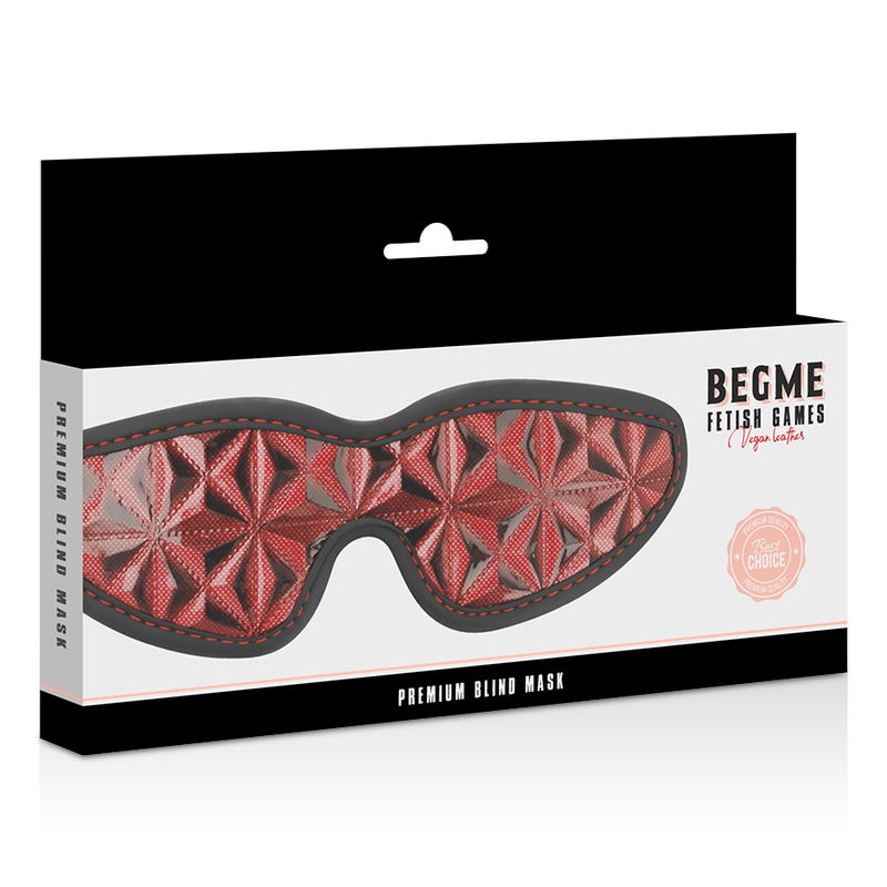 Premium Blind Mask Red Edition with Neoprene Lining