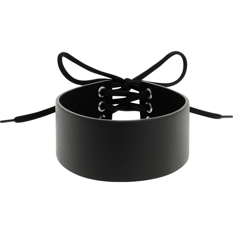 Vegan leather choker