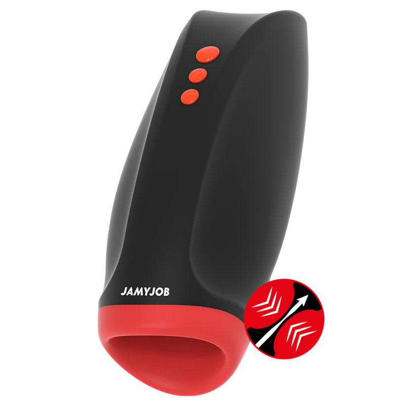 Novax masturbator with vibration and compression