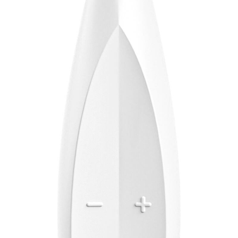 White Fun Tip Twirling Vibrator