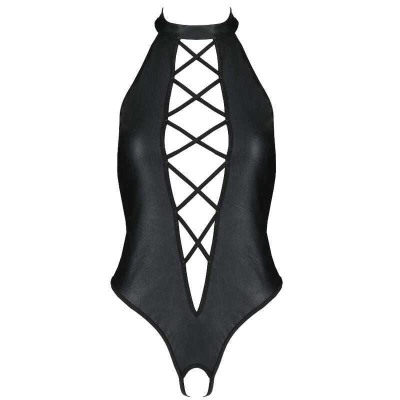 Nancy eco-leather bodysuit s/m