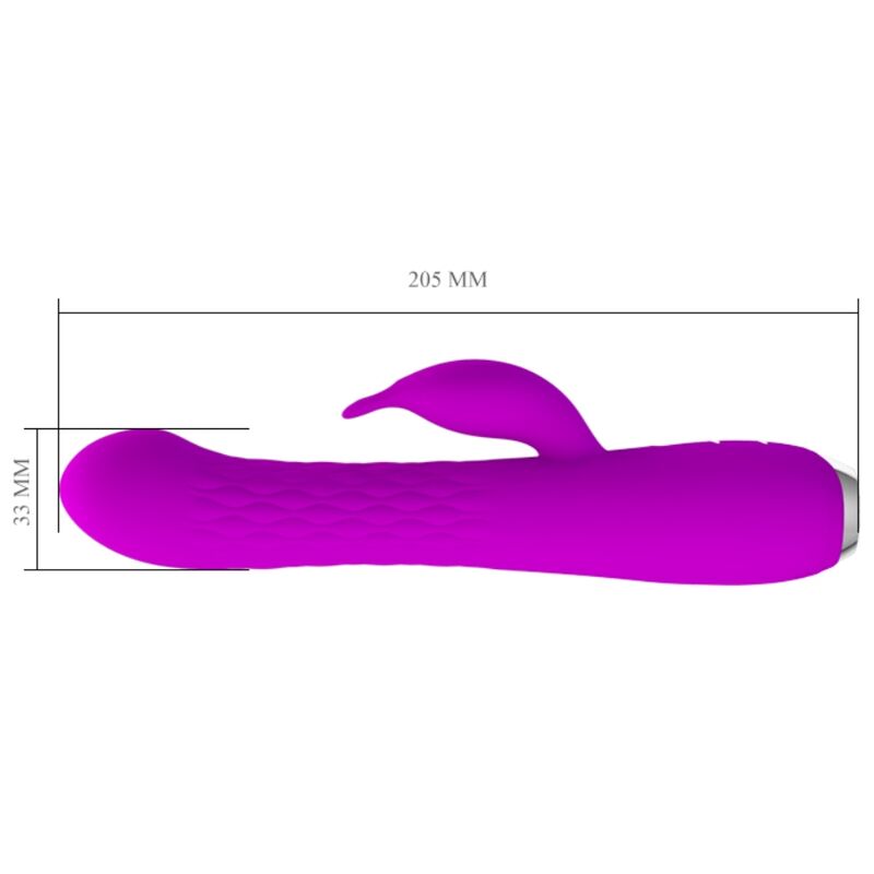 Molly vibrator with rechargeable rotation