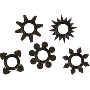 Set of 5 silicone testicle and penis rings