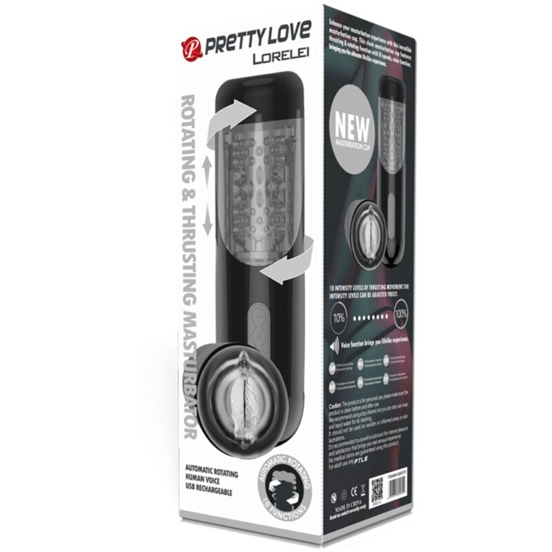 Lorelei Multifunctional Rechargeable Masturbator