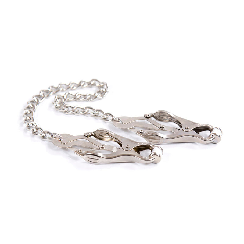 Metal clips with chain