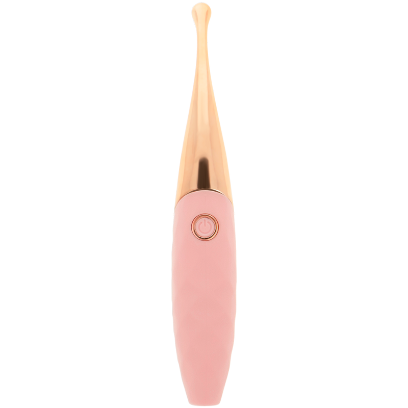 Rechargeable clitoral stimulator 36 modes pink-rosegold