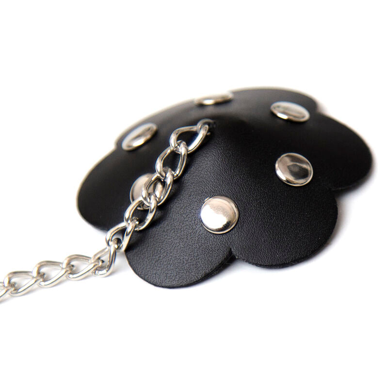 Petal shield with chain
