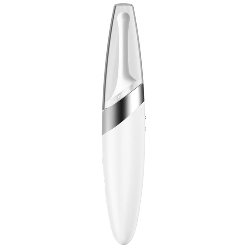 Twirling Delight White Clit Tip Vibrator