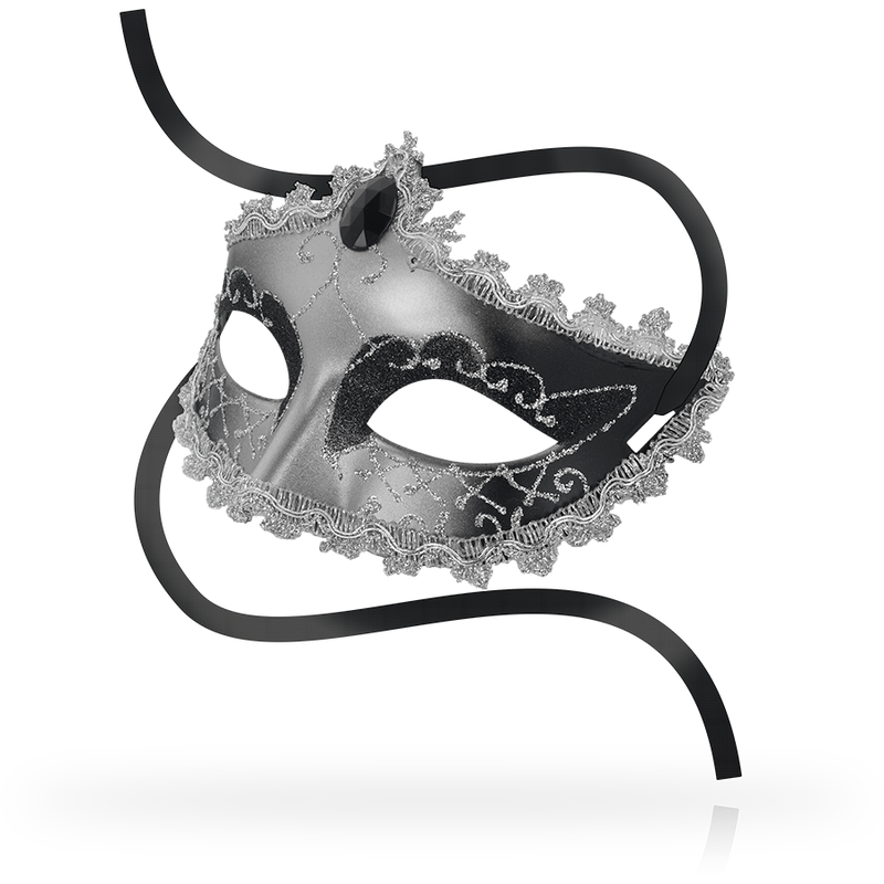 Masks gray black diamond mask
