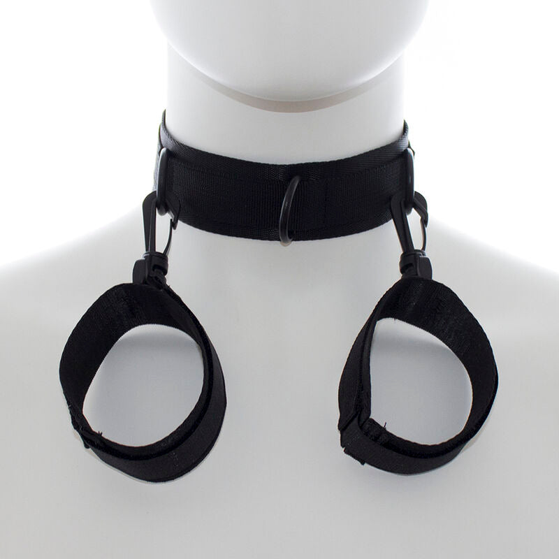 Nylon handcuffs and collar