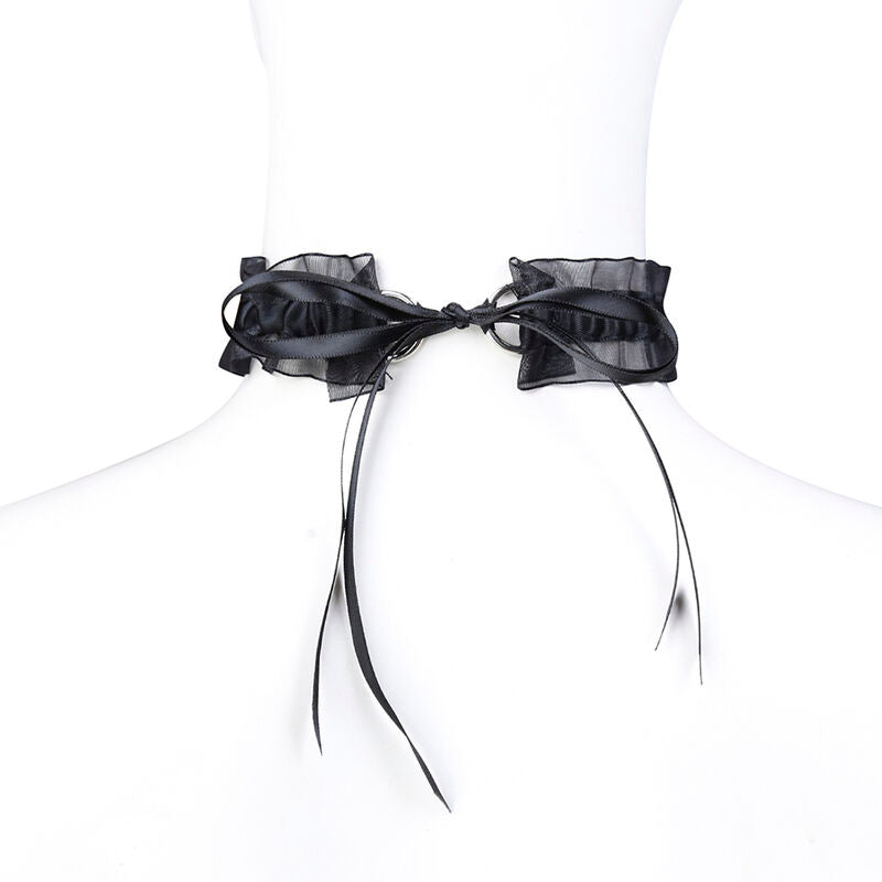 Lace fetish necklace