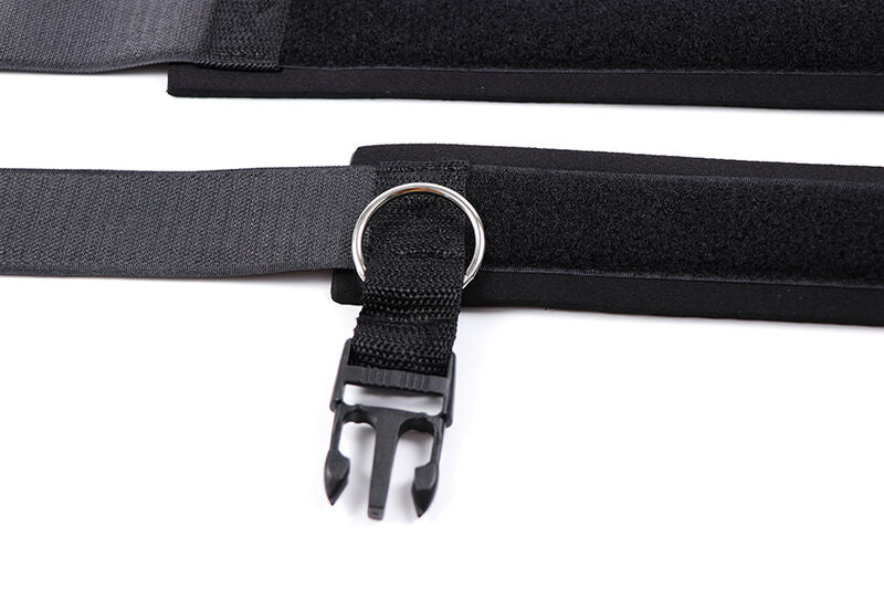 Neoprene wrist straps and buckles