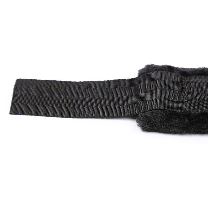 Fur-lined wrist cuffs