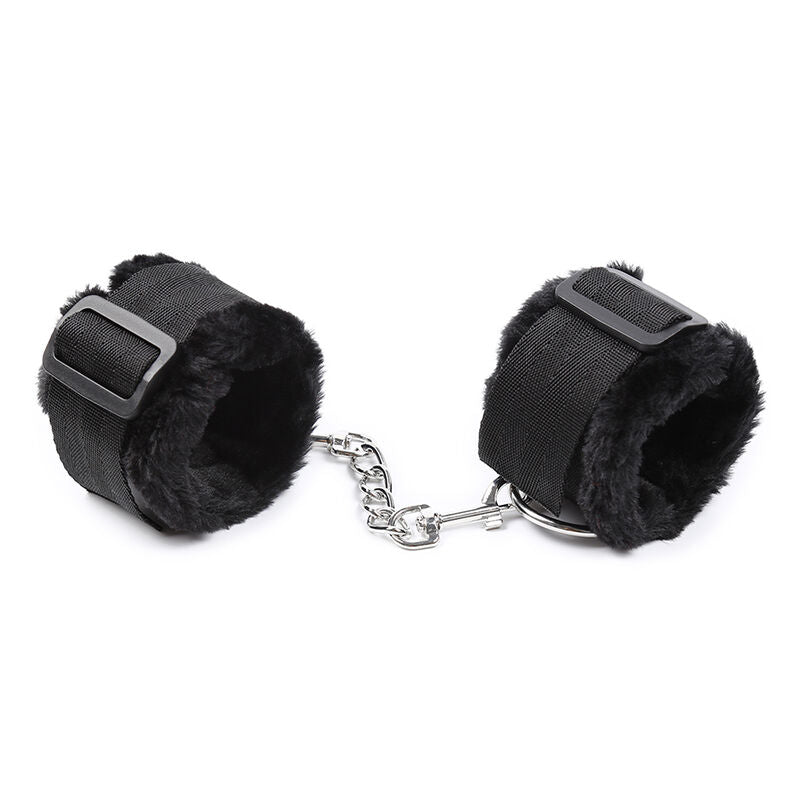 Fur-lined wrist cuffs