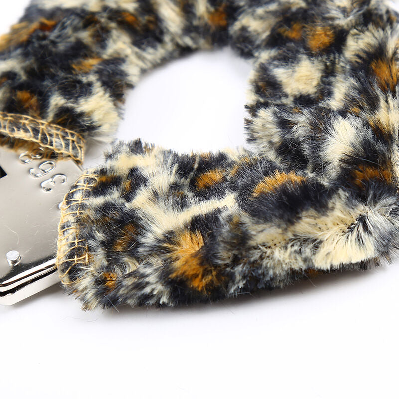 Velvet-lined metal cuffs