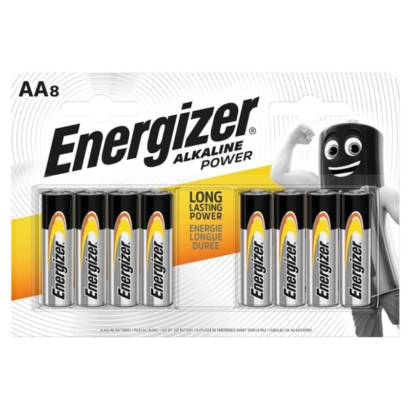 Pile alcaline power aa lr6 8 unit?