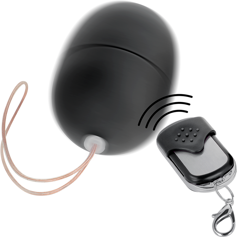 Remote control vibrating egg s black