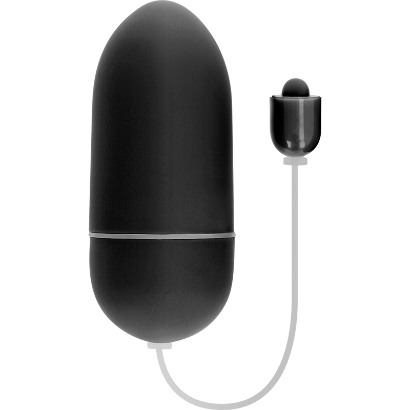 Black waterproof vibrating egg