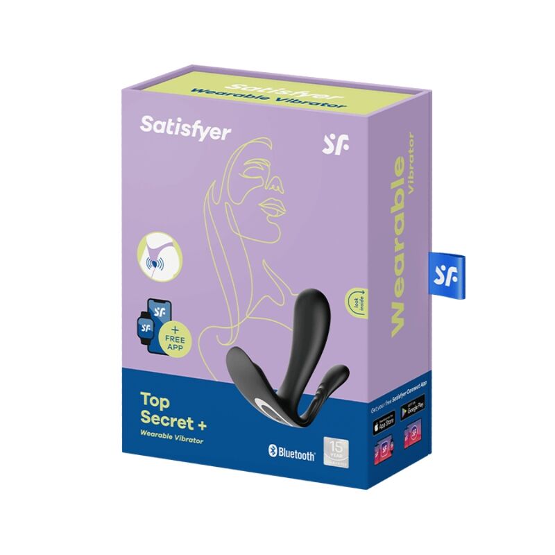Top Secret Vibrator + Black