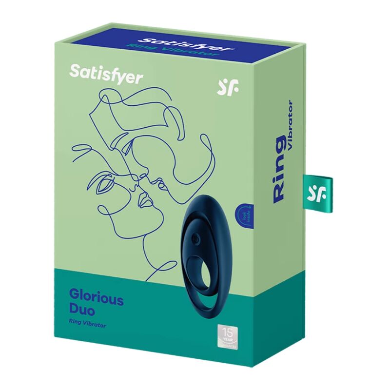 Glorious Duo Blue Ring Vibrator