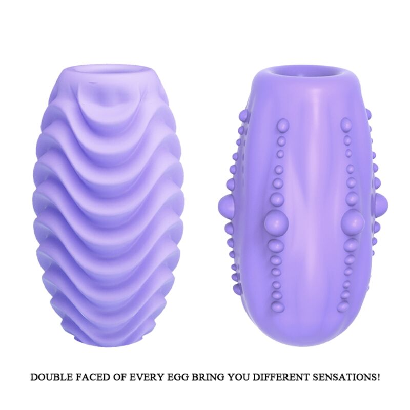 Lilac Double-Sided Masturbating Egg
