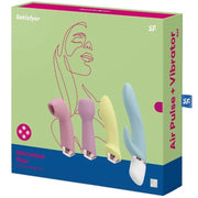 Marvelous four vibrator and air pulse set