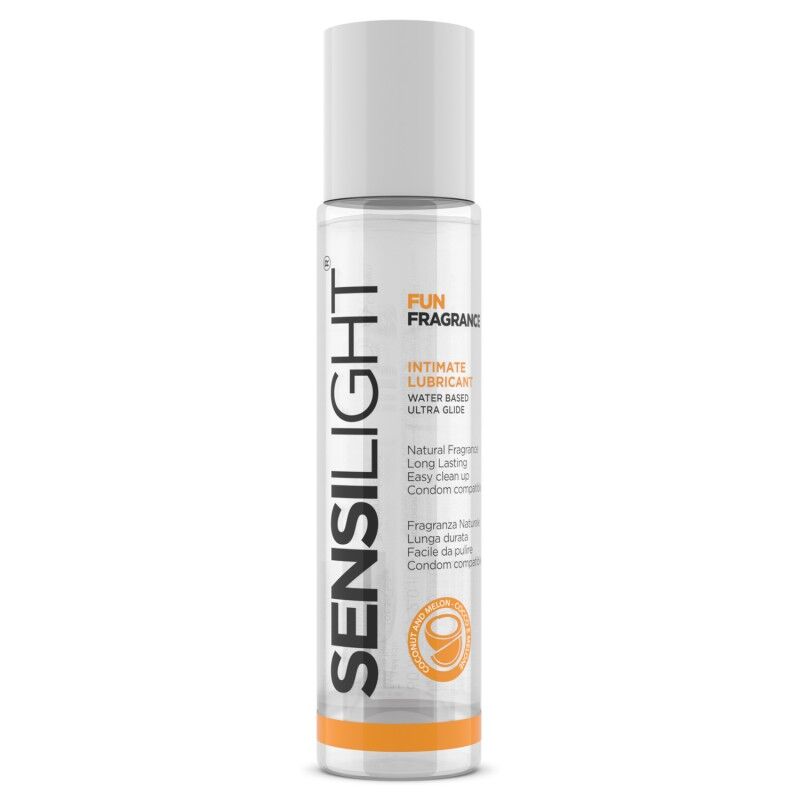 Lubrifiant sensilight base d'eau de coco et de melon 60 ml