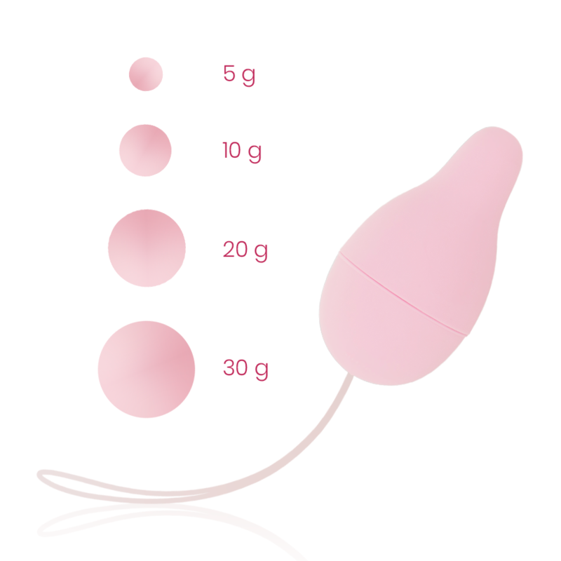 Kegel Weight System for Pelvic Floor Developer