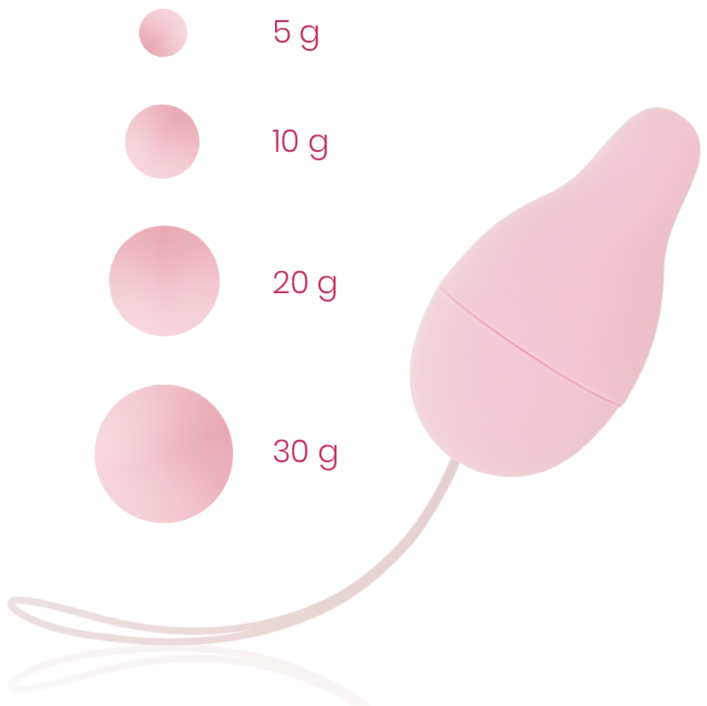 Système de poids kegel pour développeur du plancher pelvien