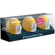 3 Fierce Masturbating Eggs
